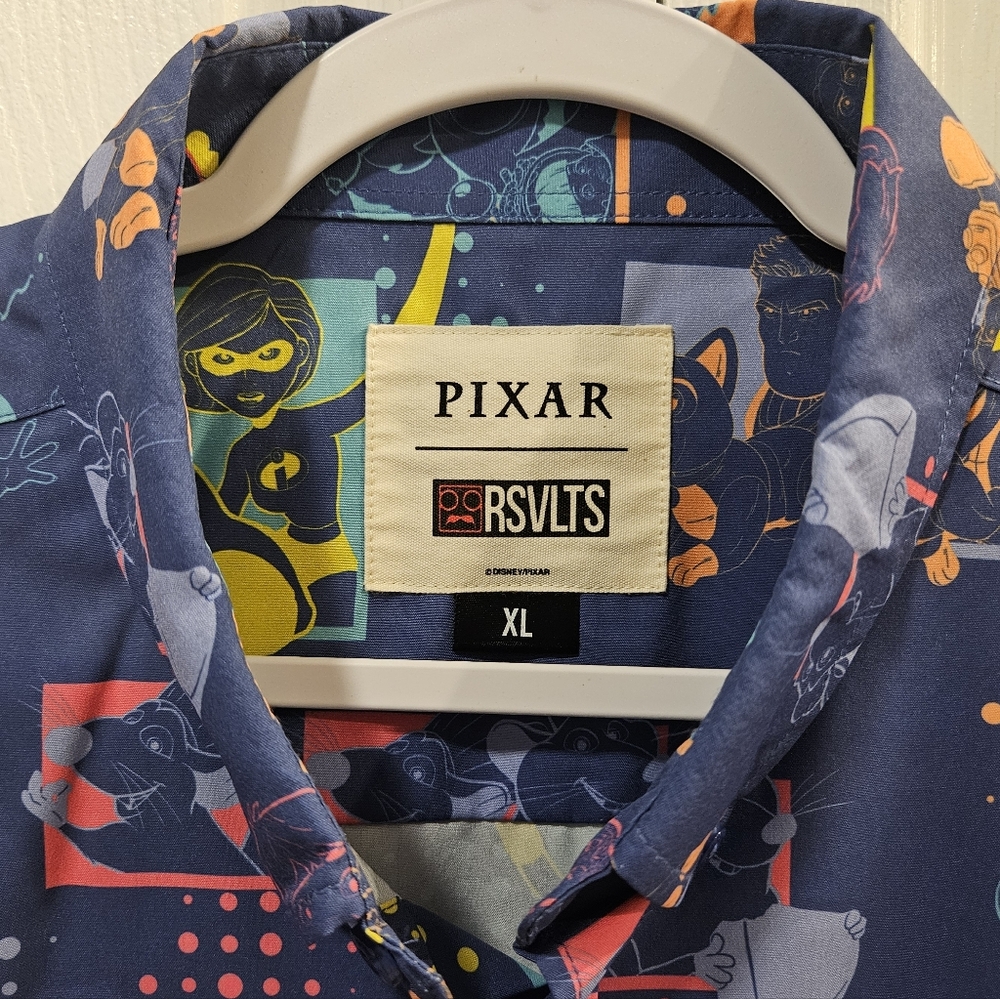 RSVLTS Disney Pixar Fest "Adventure Partners" Mens Shirt